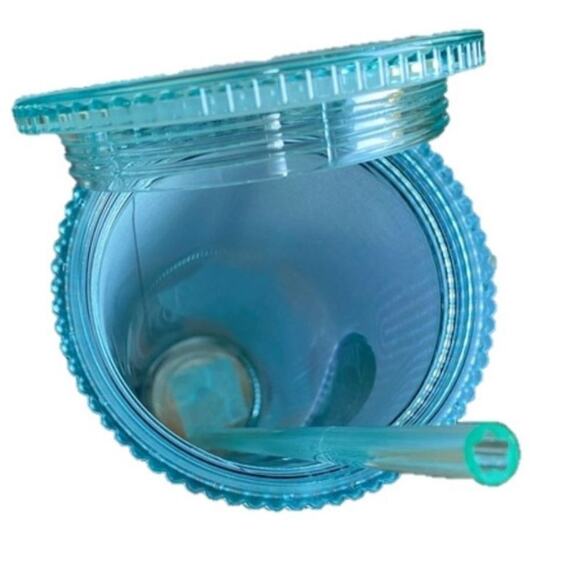 NWT Starbucks 2022 Spring Iridescent Holographic Wave 24oz Cold Cup Tumbler - Picture 3 of 4